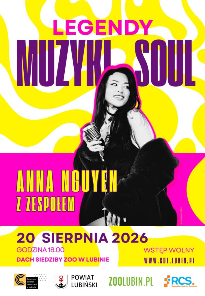 Koncert na dachu siedziby ZOO — Anna Nguyen z zespołem — plakat
