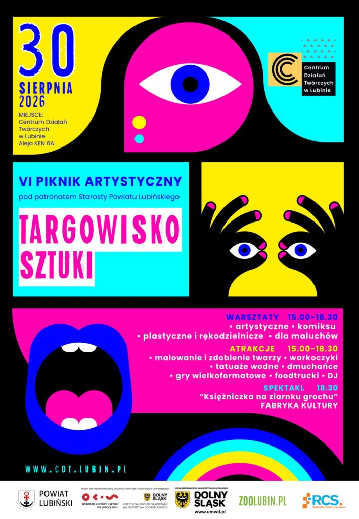 VI Piknik Artystyczny „Targowisko Sztuki” — plakat